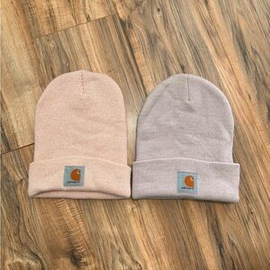 Carhartt Cuffed Beanie Hat Light Pink and Light purple